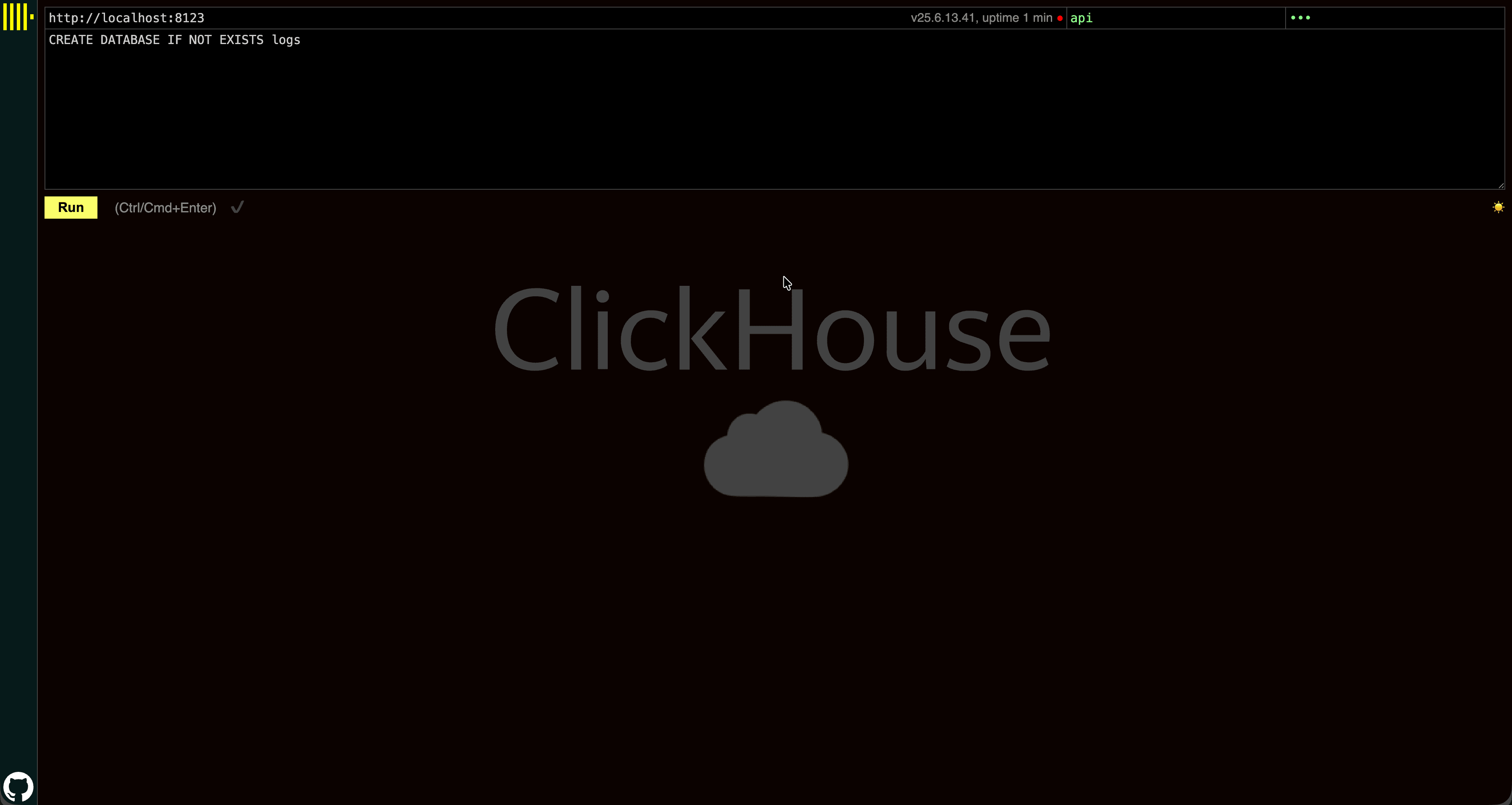 UI Play do ClickStack