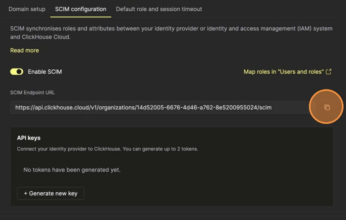 Enable SCIM 전환