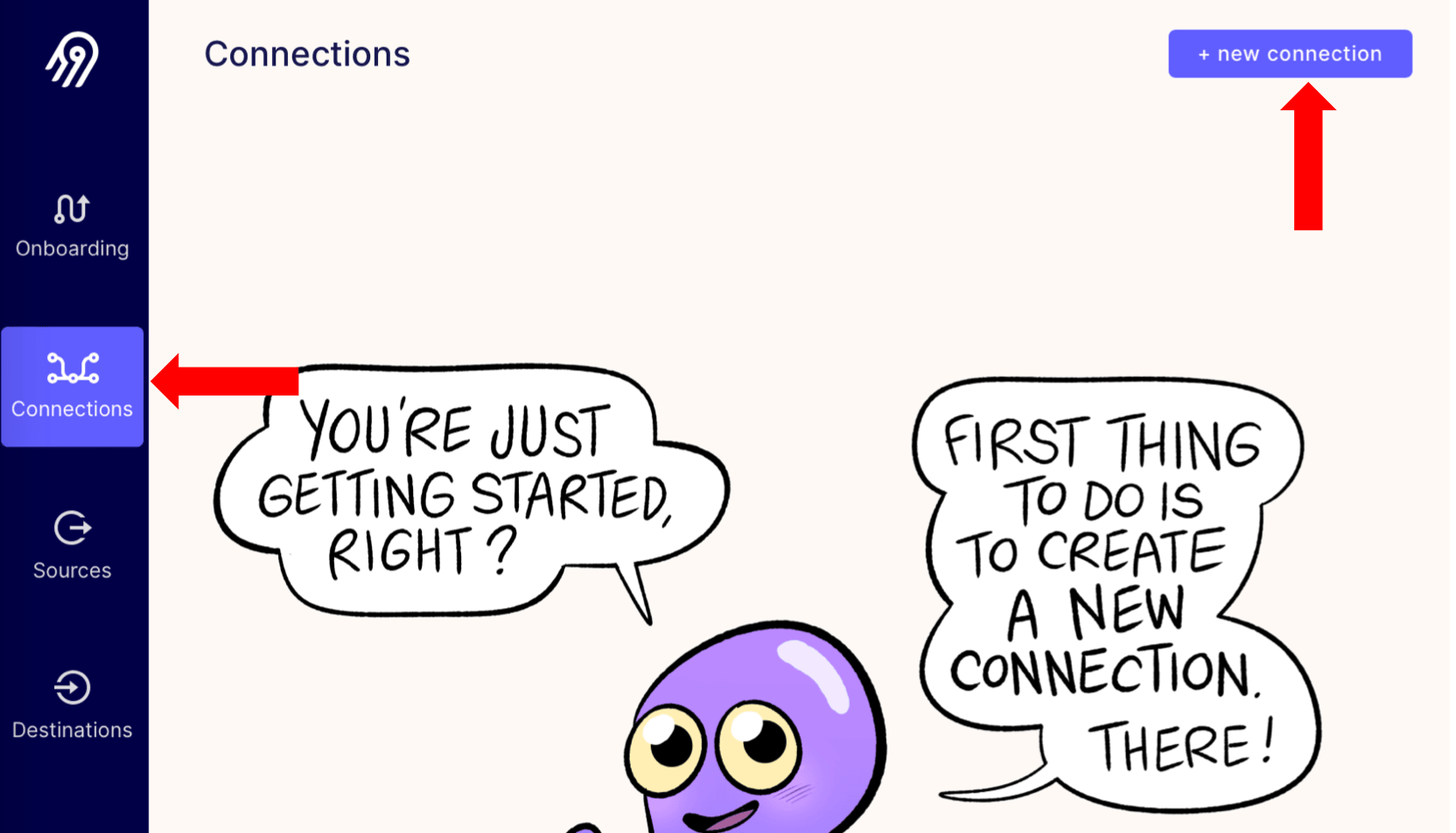 Add a connection in Airbyte