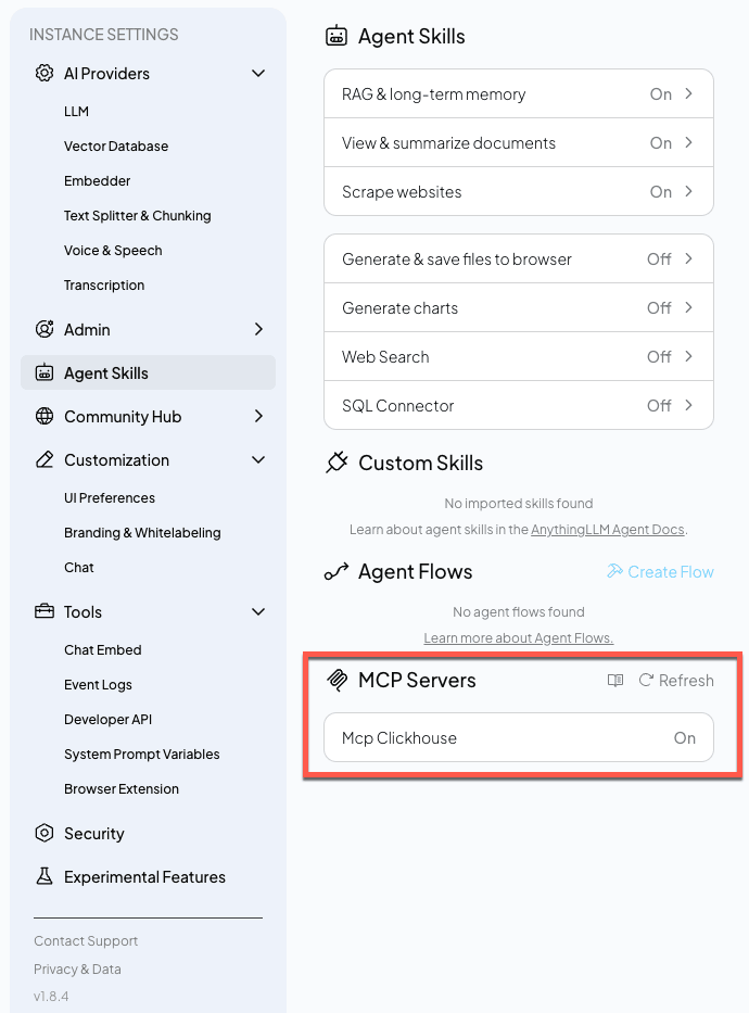 MCP servers جاهزة